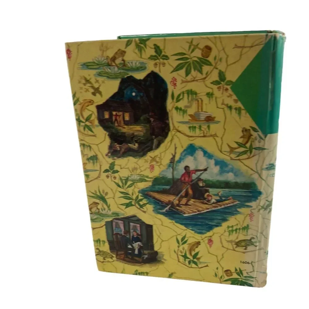 1955 Huckleberry Finn Tom‎ Sawyer's Comrade Whitman Pub HC Illustrated Vintage